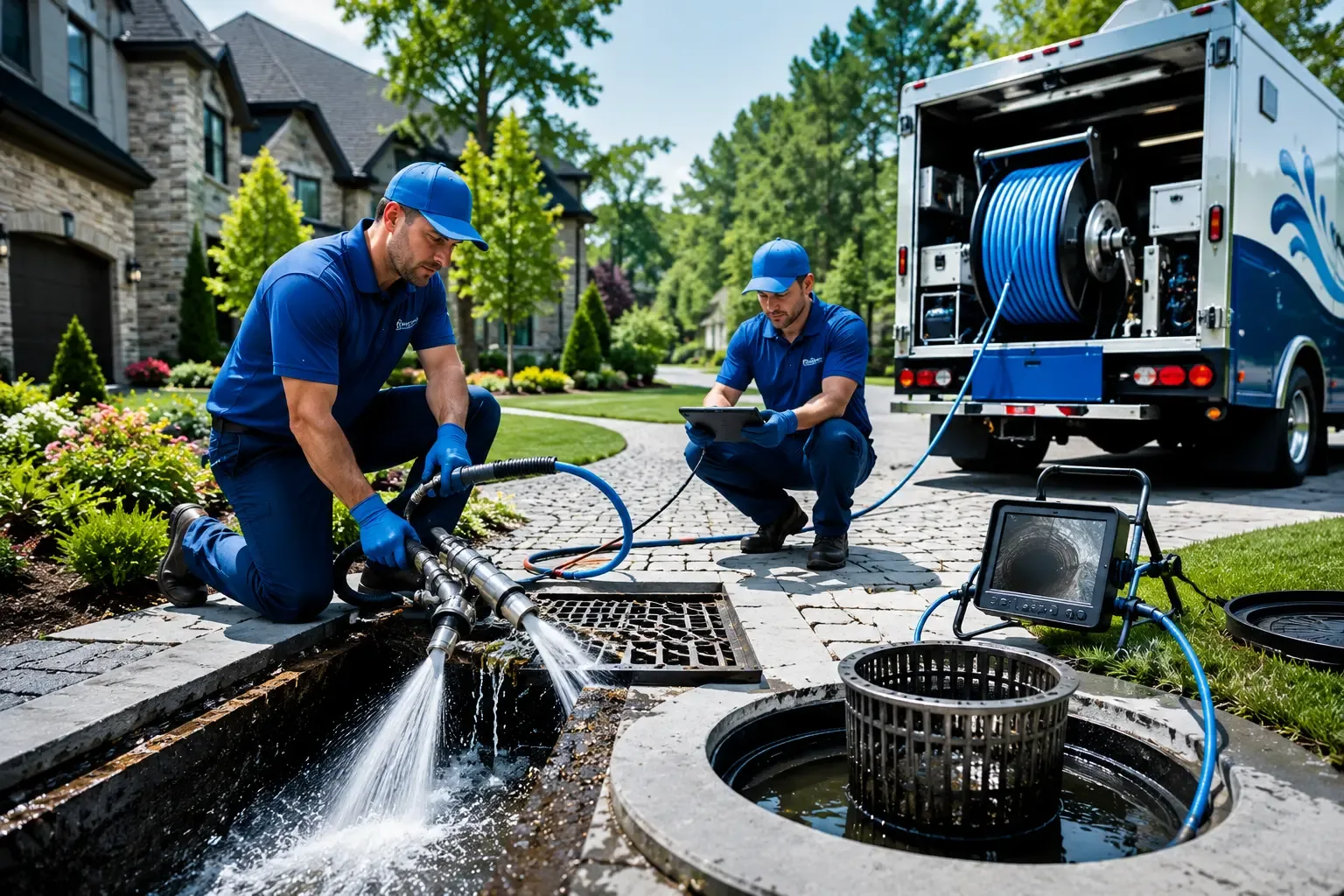 Local outdoor drain cleaning professionals in Littcarr, KY